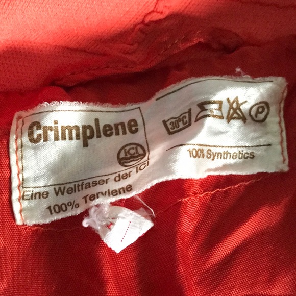 2 of 2 Vintage Orange Two Piece - Picture 2 of 7